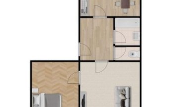 Pronájem hezkého bytu 2+1 o výměře 70 m² v centru Hradce Králové – Břetislavova 