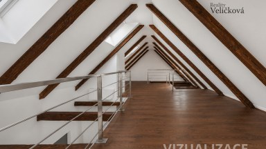 Prodej exkluzivního atypického mezonetu o výměře 170 m² v historickém srdci Prahy – ulice Dlouhá