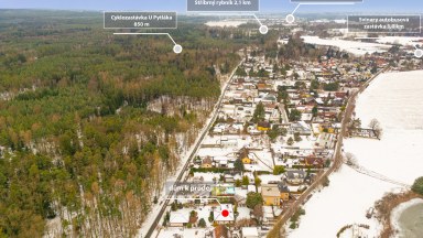 Nádherná novostavba rodinného domu 3+kk s možností přístavby až 2 pokojů, přímo u lesa ve Svinarech