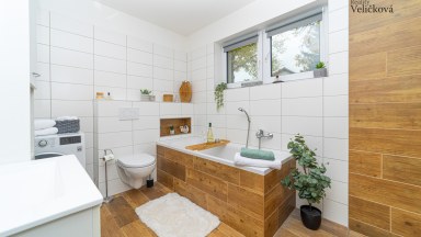 Prodej útulné novostavby rodinného domu 5+kk v obci Krakovany