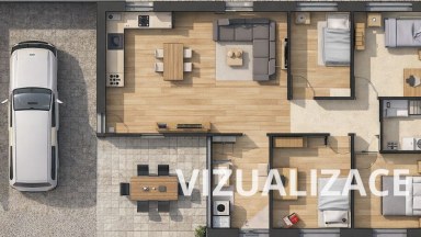 Prodej stavebního pozemku o výměře 986 m² v obci Běchary - Běchárky