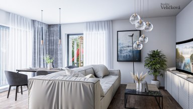 Novostavba moderního rodiného domu o dispozici 4+kk v klidné obci Dříteč u Pardubic