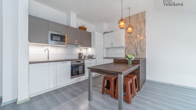 Prodej  podkrovního bytu 3+kk s parkovacím stání v Milovicích (okr. Nymburk)