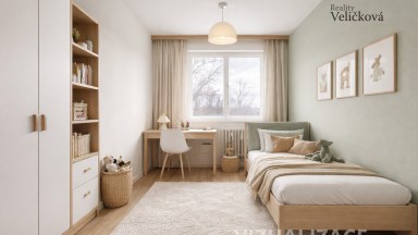 Prodej prostorného bytu 4+1 k rekonstrukci na Slezském Předměstí v Hradci Králové - ulice Severní