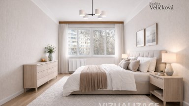 Prodej prostorného bytu 4+1 k rekonstrukci na Slezském Předměstí v Hradci Králové - ulice Severní