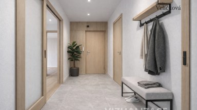 Prodej prostorného bytu 4+1 k rekonstrukci na Slezském Předměstí v Hradci Králové - ulice Severní