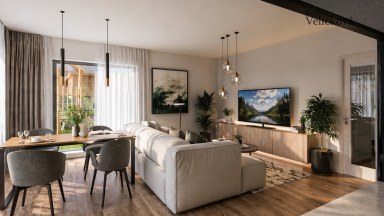 Novostavba moderního rodiného domu o dispozici 4+kk v klidné obci Dříteč u Pardubic
