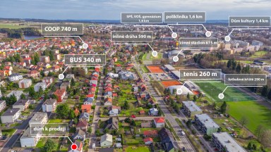 Rodinný dům po rekonstrukci se 2 bytovými jednotkami a fotovoltaikou – Žďár nad Sázavou