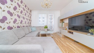 Zrekonstruovaný byt 3+1 v Hradci Králové, ulice Pod Zámečkem