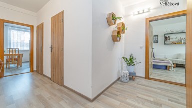 Zrekonstruovaný byt 3+1 v Hradci Králové, ulice Pod Zámečkem