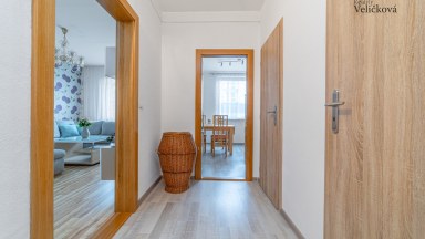 Zrekonstruovaný byt 3+1 v Hradci Králové, ulice Pod Zámečkem