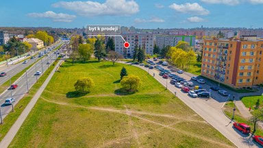 Zrekonstruovaný byt 3+1 v Hradci Králové, ulice Pod Zámečkem