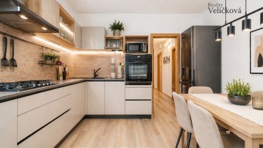 Zrekonstruovaný byt 3+1 v Hradci Králové, ulice Pod Zámečkem