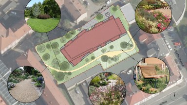 Prodej moderního právě zkolaudovaného bytu 1+kk s balkonem a garážovým stáním v Hradci Králové 